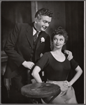 Ferdinand Hilt and Ronnie Cunningham in the touring stage production Can Can