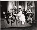Rita Dimitri and unidentified others in the touring stage production Can Can