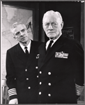 Dana Andrews and Conrad Nagel in the stage production The Captains and the Kings