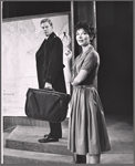 Peter Graves and Lee Grant in the stage production The Captains and the Kings
