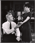 Dana Andrews and Lee Grant in the stage production The Captains and the Kings