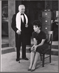 Charles Ruggles and Lee Grant in the stage production The Captains and the Kings