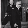 Conrad Nagel and Dana Andrews in the stage production The Captains and the Kings
