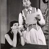 Helen Halpin and Jack Wakefield in the stage production Catch a Star