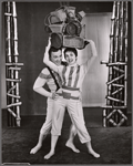 Wayne Sherwood and Carol Field in the stage production Catch a Star