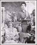 Gladys Cooper and Siobhán McKenna in the stage production The Chalk Garden