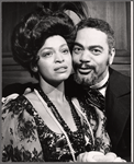 Publicity photo of Gloria Foster and Earle Hyman in the stage production The Cherry Orchard