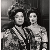 Publicity photo of Gloria Foster and Ellen Holly in the stage production The Cherry Orchard