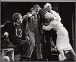 Martin Gabel, John McMartin, Gene Hackman, and Brenda Vaccaro in the stage production Children at Their Games