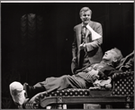 John McMartin and Martin Gabel in the stage production Children at Their Games