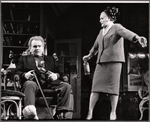Martin Gabel and Faye Emerson in the stage production Children at Their Games