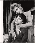 Courtney Burr and Donald Warfield in the stage production The Children's Mass