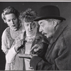 Edith Atwater, Ruth McDevitt, and Claude Dauphin in the stage production Clerambard