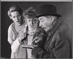 Edith Atwater, Ruth McDevitt, and Claude Dauphin in the stage production Clerambard