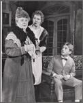 Ruth McDevitt, Edith Atwater, and Alvin Epstein in the stage production Clerambard