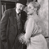 Claude Dauphin and Tammy Grimes in the stage production Clerambard