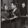 Martha Scott, Ralph Meeker and unidentified in the stage production Cloud 7