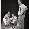 Gaye Ellen Huston, Jerry Pagano and Gene Hackman in the stage production Cockeyed Kite