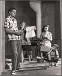 Jerry Pagano, Audra Lindley, Dorothy Dill and Richard Moylan in the stage production Cockeyed Kite