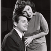 Peter Trytler and Maureen Stapleton in rehearsal for the stage production The Cold Wind and the Warm