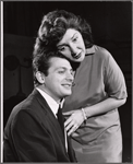 Peter Trytler and Maureen Stapleton in rehearsal for the stage production The Cold Wind and the Warm