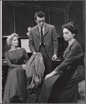 Carol Grace, Timmy Everett and Suzanne Pleshette in the stage production The Cold Wind and the Warm