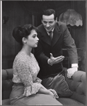 Suzanne Pleshette and Eli Wallach in the stage production The Cold Wind and the Warm