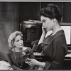 Carol Grace and Suzanne Pleshette in the stage production The Cold Wind and the Warm