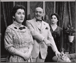 Maureen Stapleton, Sanford Meisner, and Suzanne Pleshette in the stage production The Cold Wind and the Warm