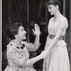 Maureen Stapleton and Jada Rowland in the stage production The Cold Wind and the Warm