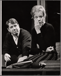 James Ray and Patricia Roe in the stage production The Pinter Plays: The Collection [and] The Dumbwaiter