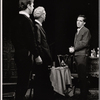 James Ray, Henderson Forsythe, and James Patterson in the stage production The Pinter Plays: The Collection [and] The Dumbwaiter