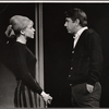 Patricia Roe and James Ray in the stage production The Pinter Plays: The Collection [and] The Dumbwaiter