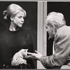 Patricia Roe and Henderson Forsythe in the stage production The Pinter Plays: The Collection [and] The Dumbwaiter