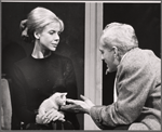 Patricia Roe and Henderson Forsythe in the stage production The Pinter Plays: The Collection [and] The Dumbwaiter