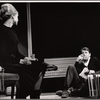 Patricia Roe and James Ray in the stage production The Pinter Plays: The Collection [and] The Dumbwaiter