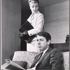 Patricia Roe and James Ray in the stage production The Pinter Plays: The Collection [and] The Dumbwaiter