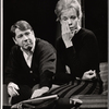 James Ray and Patricia Roe in the stage production The Pinter Plays: The Collection [and] The Dumbwaiter