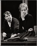 James Ray and Patricia Roe in the stage production The Pinter Plays: The Collection [and] The Dumbwaiter