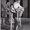 Liliane Montevecchi and Tom Poston in the stage production Come Play with Me