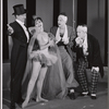 Tom Poston, Liliane Montevecchi, Jean-Louis Barrault and unidentified others in the stage production Come Play with Me