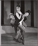 Phillip Bruns, Liliane Montevecchi and Tony Ballen in the stage production Come Play with Me