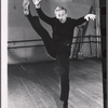 Ray Bolger in rehearsal for the stage production Come Summer