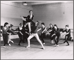 Ensemble dancers in rehearsal for the stage production Come Summer