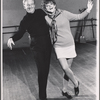 Ray Bolger and Cathryn Damon in rehearsal for the stage production Come Summer