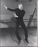 Ray Bolger in rehearsal for the stage production Come Summer