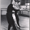 Ray Bolger, Cathryn Damon, and David Cryer in rehearsal for the stage production Come Summer
