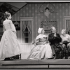 Margaret Hamilton and Ray Bolger (center), and cast mates in the stage production Come Summer