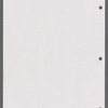 Stage manager's log
