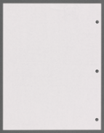 Stage manager's log